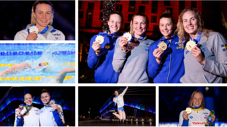 Träffa våra svenska simstjärnor från Världsmästerskapen i Abu Dhabi!