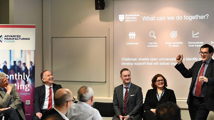 Advanced Manufacturing Forum, open North Foundation and Newcastle Business School event, April 2023 
