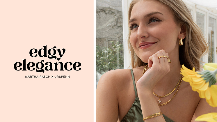 Ur&Penn lanserar smyckeskollektion med TikTok-kreatören Märtha Rasch!