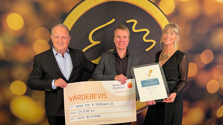Årets vinnare av #Tillsammanspriset är Hanö Dyk och Ribcharter. 