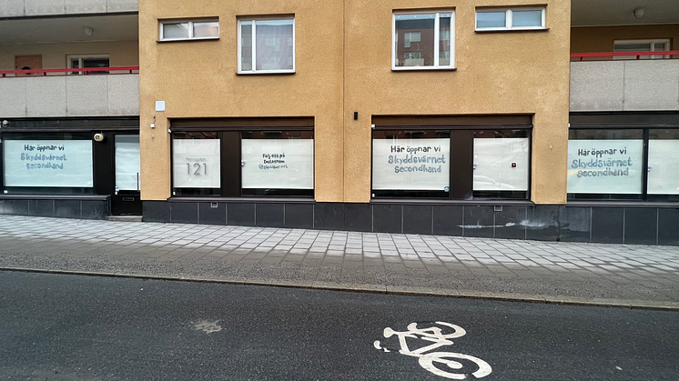 Skyddsvärnet secondhand öppnar den 1 mars 2024 en ny butik på Hornsgatan 121!