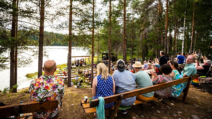 Sommarljus Visfestival på Laxholmen är en del av Popupsommar 2022. Foto: Mats Engfors/Fotographic.