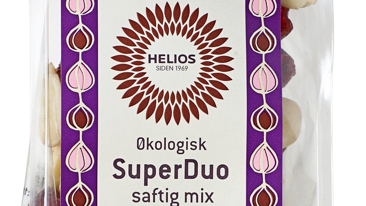 Helios super-duo nøttemix økologisk 100 g