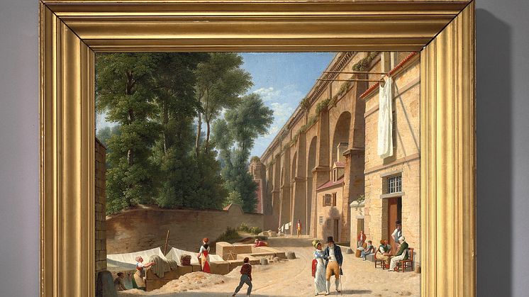 C.W. Eckersberg: The Aqueduct in Arcueil, 1812. Sold for DKK 5.6 million (€ 975,000 including buyer’s premium)