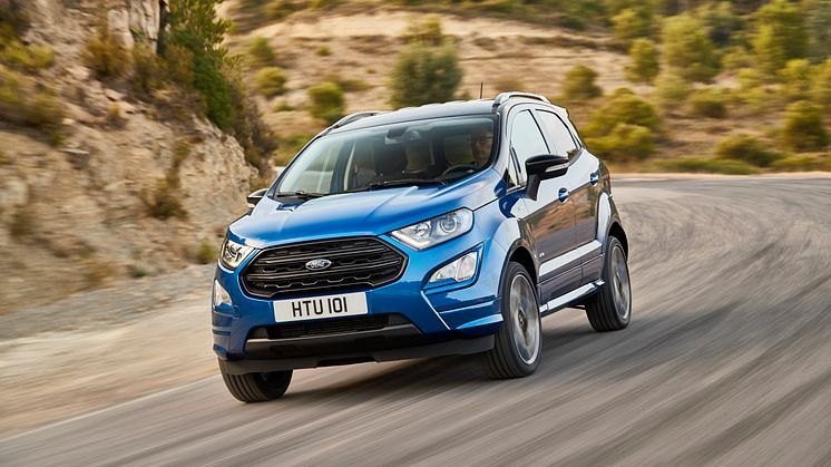 Nye Ford EcoSport får sin Europa-debut på den internasjonale bilutstillingen i Frankfurt
