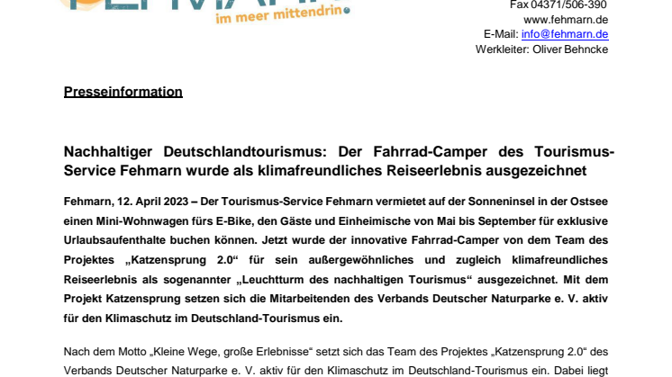 Pressemitteilung_Fahrrad-Camper_Leuchtturmprojekt_Tourismus-Service_Fehmarn.pdf