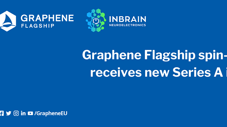 Graphene Flagship Press Conference - INBRAIN receives series-A investment