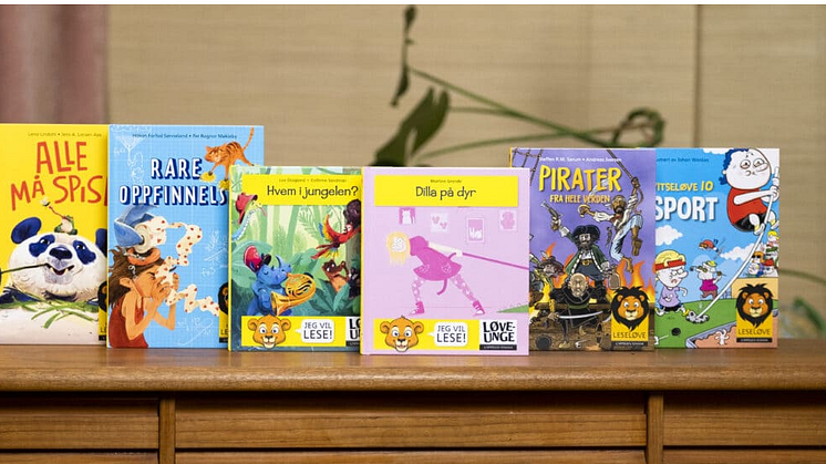 Leseløver er en serie lettlestbøker som ble etablert allerede i 1988. Serien har vært vedvarende populære blant barn, lærere og foreldre, som har erfart verdien av dette tilrettelagte "biblioteket" for ferske lesere og for de som strever.