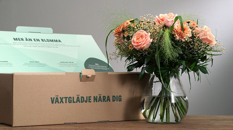 Beställ blomsterbud. Blomsterlandet lanserar ny tjänst online.