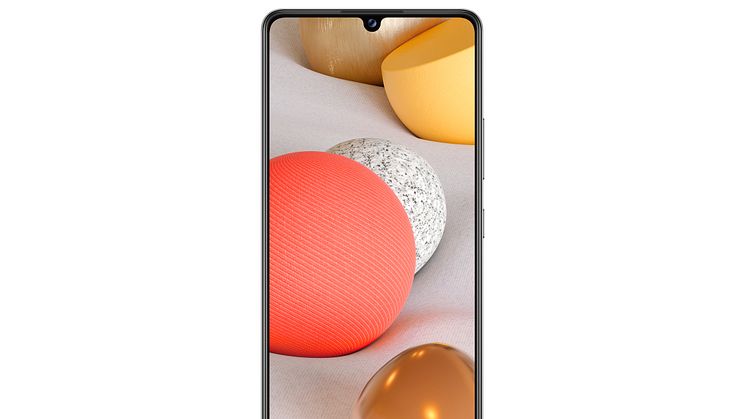 Galaxy A42 5G_Gray_Front