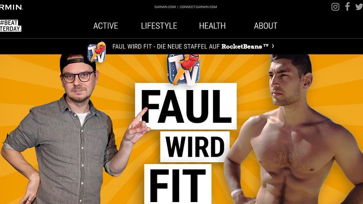 Faul wird Fit – die humorvolle YouTube-Serie auf beatyesterday.org.