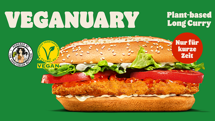 Burger King® erstmals beim Veganuary dabei!