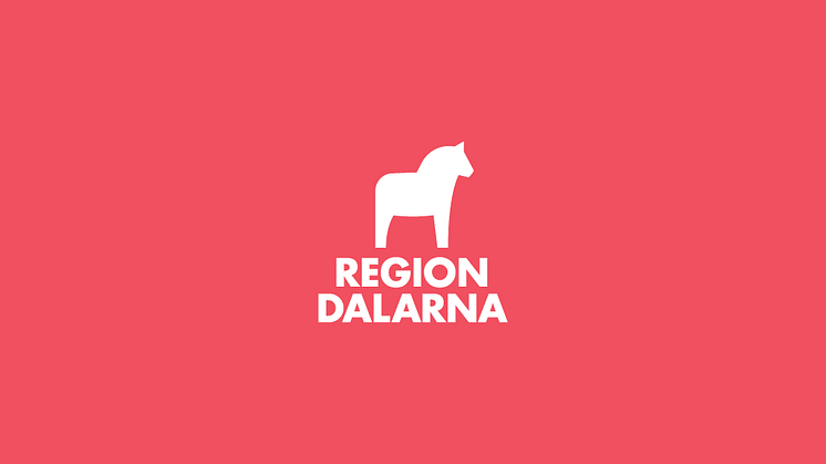 Region Dalarnas logotyp med dalahäst