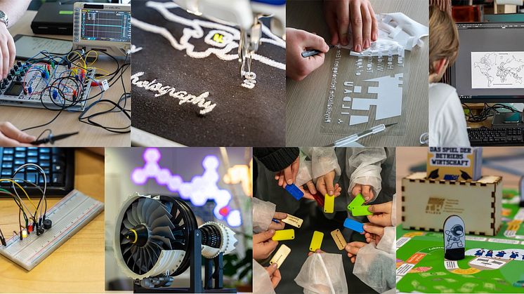 Im Sommersemester 2023 hat das ViNN:Lab, der kreative Makerspace der TH Wildau, zusammen mit interessierten Besucher/-innen und Kooperationspartner/-innen zahlreiche spannende Projekte realisieren können. (Bild: TH Wildau)