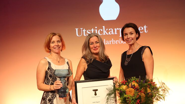 Karin Bodin, Polly Higgins (vinnare av Utstickarpriset 2016), Anna Borgeryd 