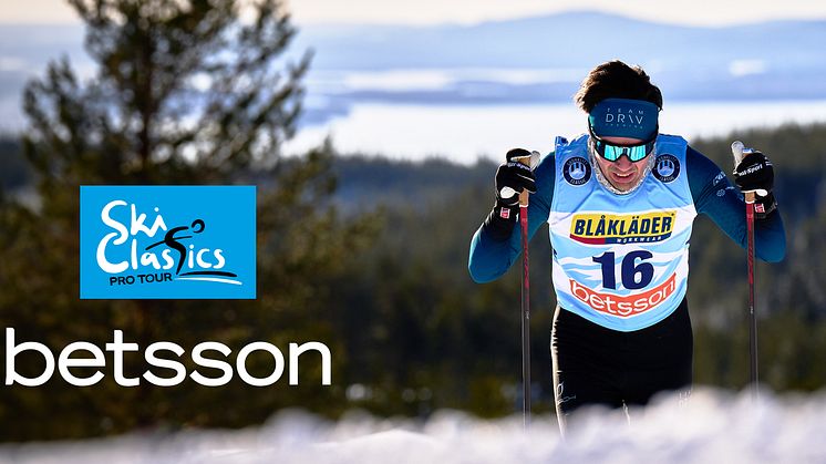 Betsson förlänger sitt partnerskap med Ski Classics i Orsa Grönklitt