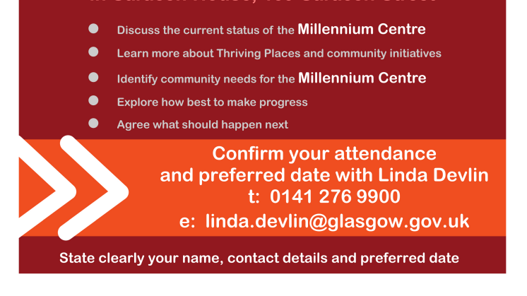 The Millennium Centre Community Consultation – Have Your Say