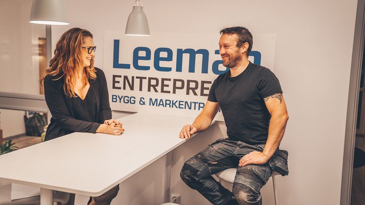 Leeman Entreprenad utsedd till Årets arbetsgivare 2021 av Galaxen Bygg