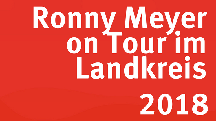 Ronny Meyer on Tour im Landkreis Reutlingen - Stop in Metzingen