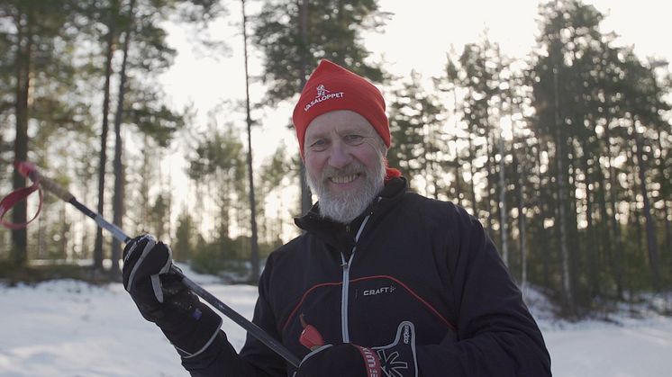Åke åker för 40:e året när Öppet Spår 40-årsjubilerar