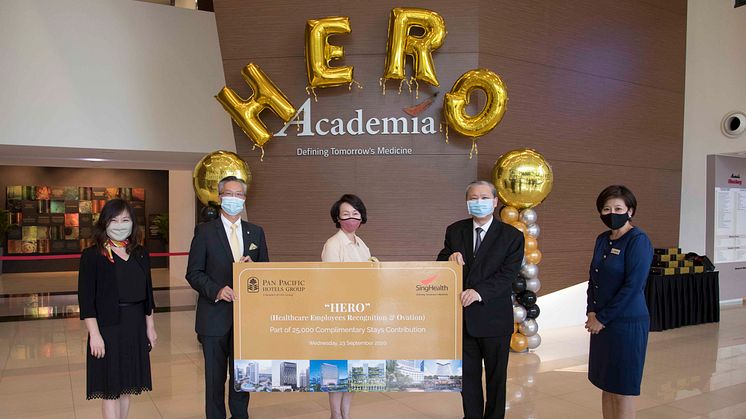 Voucher Presentation Ceremony with SingHealth at Academia