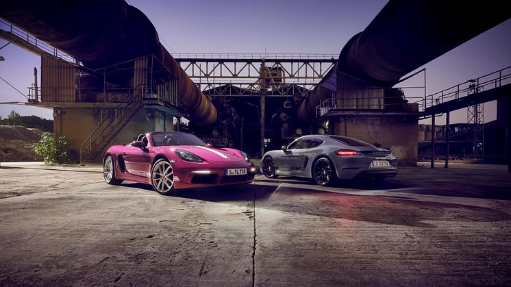 De nye Style Edition-varianter af Porsche 718 Boxster og 718 Cayman.