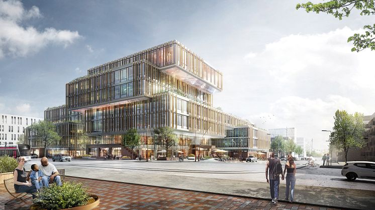 Startskuddet til forandring | Arkitema Architects vinder konkurrencen om 950 kommunale arbejdspladser i Gellerup