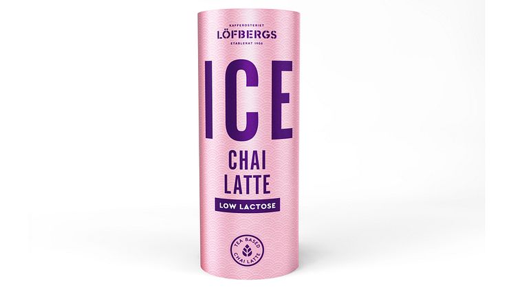 Iskall nyhet från Löfbergs: ICE Chai latte