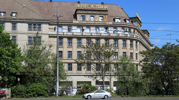 Hotel "Astoria" in Leipzig - Ansicht vom Promenadenring 