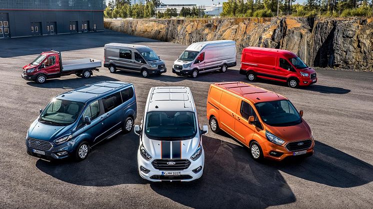 Ford dominerer varebilssalget