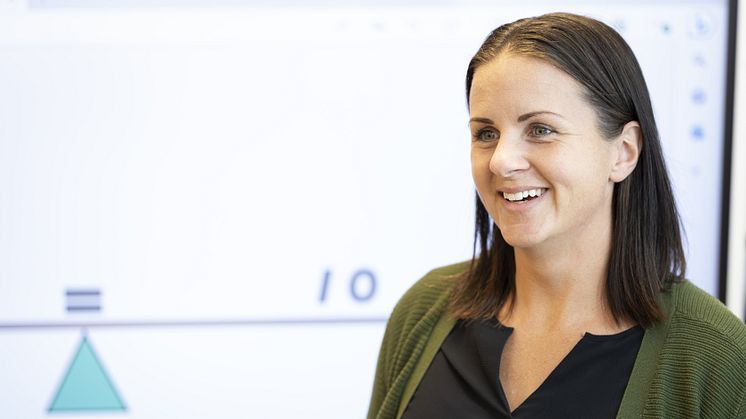 Emma Holmström har skapat det digitala verktyget Matematikvågen