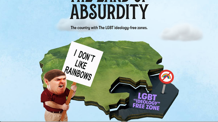 Nettsiden ​«The land of absurdity» ble lansert i forbindelse med Pride, og lar publikum lage sine egne absurde soneforslag og dele på sosiale medier.