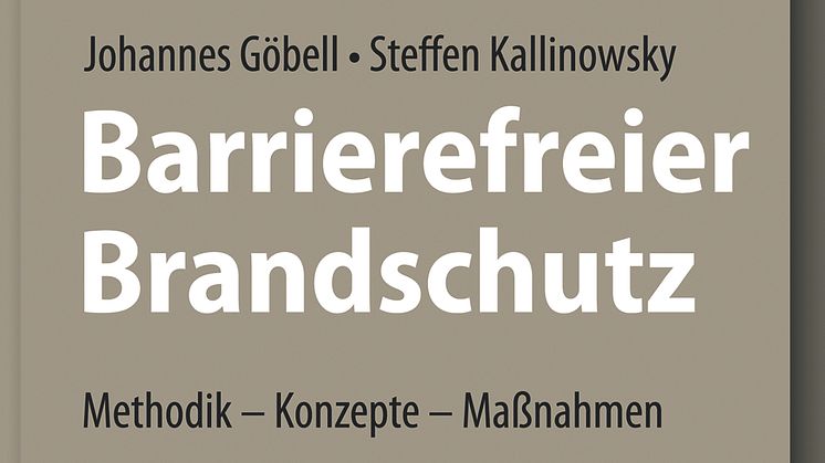 Barrierefreier Brandschutz / Verlagsgesellschaft Rudolf Müller (2D tif)