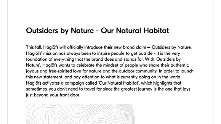 Outsiders by Nature - Our Natural Habitat