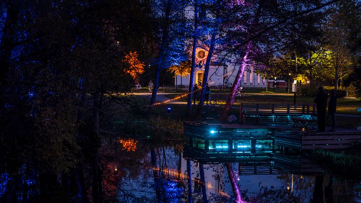 Lights in Alingås 2021, Fotograf Patrik Gunnar Helin 