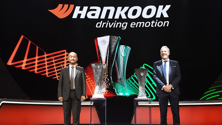 Hankook förlänger sitt samarbete med UEFA ytterligare tre år