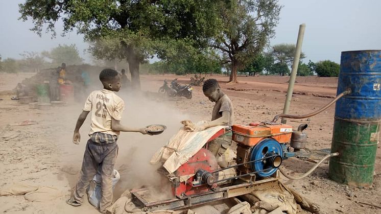 Guldgruvor Burkina Faso