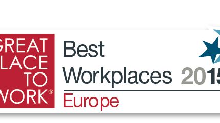 Frontit utsett till en av Europas Bästa Arbetsplatser 2015