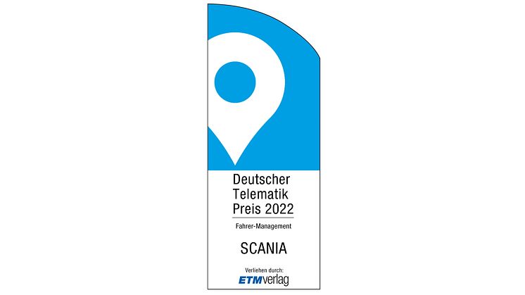 Scania gewinnt in der Kategorie Fahrermanagement