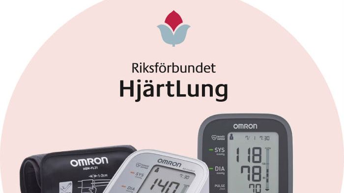 För att stötta ”Hjärtemånaden” skänker Kronans Apotek 50 kronor till Riksförbundet HjärtLung för varje såld blodtrycksmätare av typen Omron M7 Intelli IT och Omron M3 Comfort.