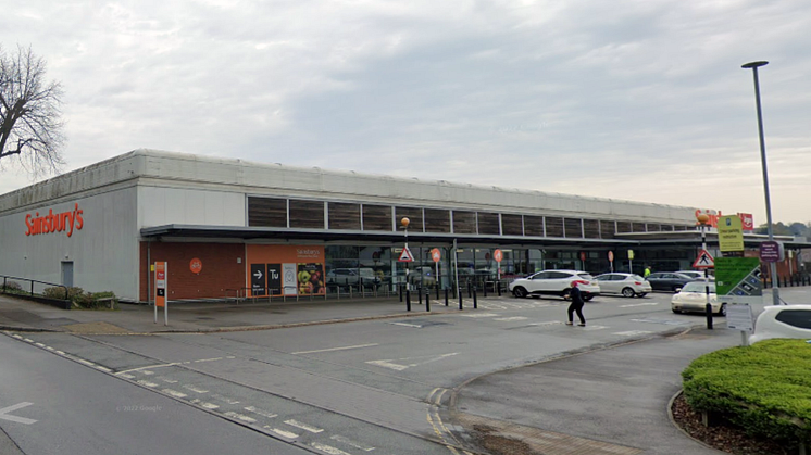 The flowers were stolen from Sainsbury's in Perry Road, New Basford Credit Google Streetview (1)