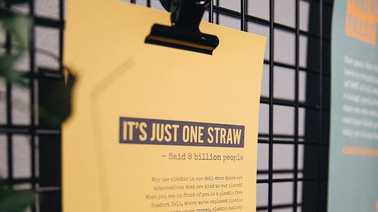 It's just one straw, said 8 billion people. 