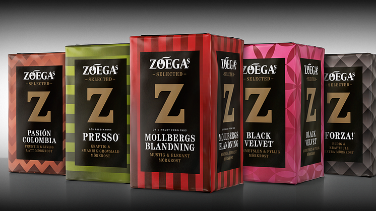 Zoégas relanserar i nytt format och design