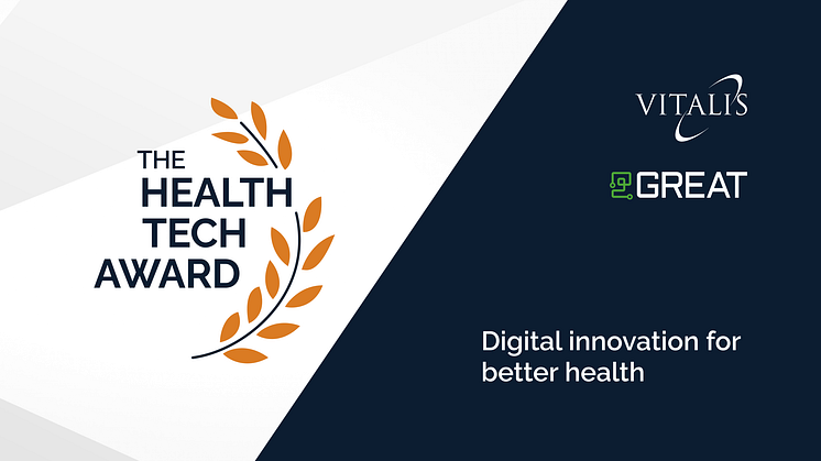 Nytt pris hyllar innovativa healthtech-lösningar på Vitalis