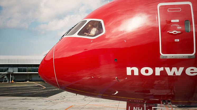 Mayo: crecimiento continuo de pasajeros en Norwegian