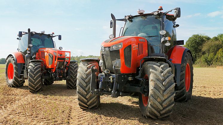 Kubota tar steget upp med traktorn som lantbruket vill ha