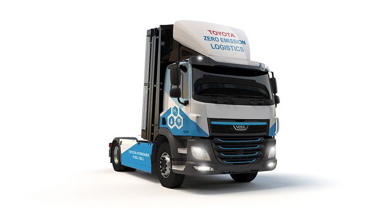 TOYOTA Hydrogen fuel cell truck (Demo) 