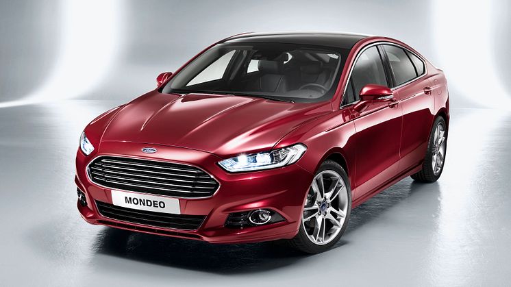 Ford presenterar nya Mondeo – flaggskeppet med förstklassig design, toppmodern teknik och en 1,0-liters EcoBoost-motor