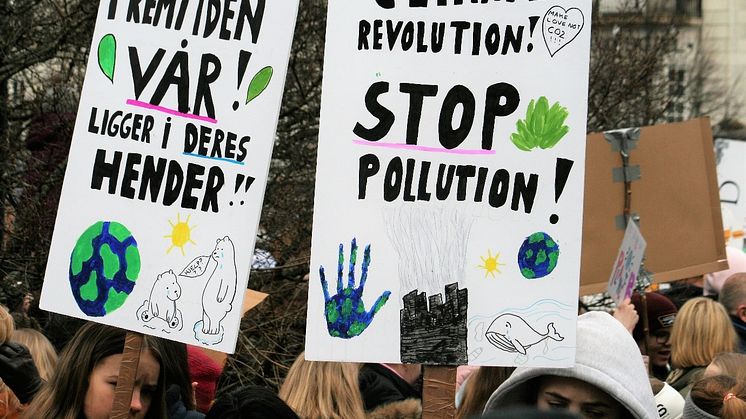Skolestreik for klimaet i Oslo 22. mars 2019. Foto: By GGAADD - IMG_6722, CC BY-SA 2.0, Wikimedia Commons