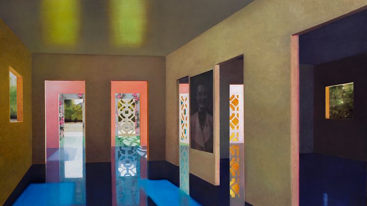 Anette Harboe Flensburg: "House of Night and Day" (2006). Sold for: DKK 205,000 (€ 36,000 including buyer’s premium).